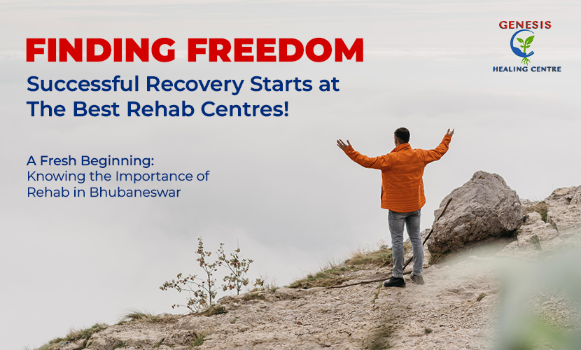 Drug and Alcohol De-Addiction Center in Bhubaneswar, Odisha | Genesishealing - Finding Freedom: Successful Recovery Starts at The Best Rehab Centres!